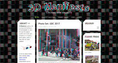 Desktop Screenshot of 3dmanifesto.com
